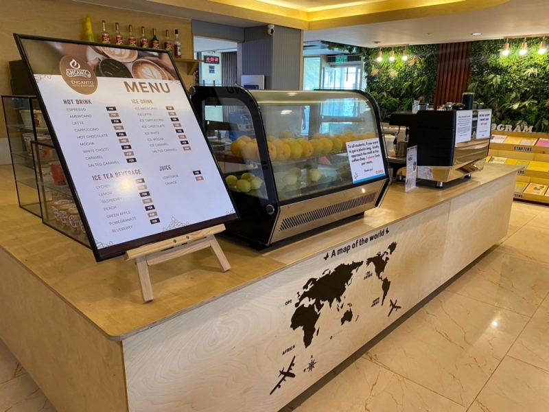フィリピン留学 Cebu21 - SMEAG ENCANTO-Front,cafe area, nurse station-8